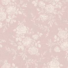 Looking FG70201 Flora Floral by Wallquest Wallpaper Pink Flower Room Wallpaper, Wallpaper Boulevard, Pink Floral Wallpaper, Brick Wallpaper Roll, Rose Vines, Roll Paper, W Wallpaper, Damask Wallpaper, Brick Wallpaper