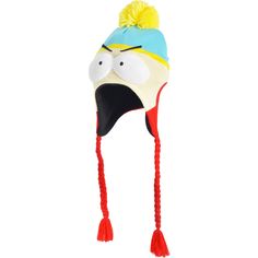 PRICES MAY VARY. ERIC CARTMAN BEANIE CAP: Our cute and stylish turquoise Eric Cartman winter hat is a great gift for fans of the big hit cartoon TV series South Park in your life, and features an adorable Eric Cartman face design with pom and tassels ONE SIZE: This skull cap slips on easily for a comfortable fit, and can be stretched to fit a wide range of adult men and women's head sizes LIGHTWEIGHT AND DURABLE: Beanies are composed of lightweight and durable knitted polyester fabric, and lined South Park Beanie, Tassel Beanie, Eric Cartman, The Big Hit, Beanie Cap, Acrylic Fabric, Knit Cap, Cartoon Tv, Winter Weather