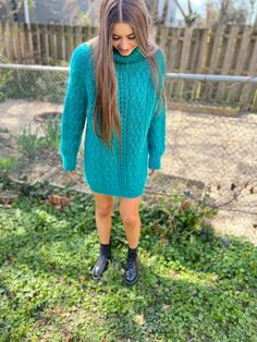 "Hello & Welcome! This sweater is luxurious as heck. Vintage 90's Express Tricot mohair turtle neck, cable knit sweater dress. Unique vintage, Sz Medium No one else will have this. The best part of vintage, recycling clothing creates less impact on our planet through less demand and less waste, and doesn't add to fast fashion!   Express Tricot Label Marked L/3 50/50 Mohair/ Acrylic Measurements (taken flat): Shoulder 16\" Sleeve     28\" Bust         24\" Waist        24\" Hip           24\" Length     33\" (excluding turtle neck) (For reference model is a 5'8\" and a US size 2) Feel free to message about this item. Thanks, Katie" Fall Cable Knit Turtleneck Sweater Dress, Winter Cable Knit Turtleneck Sweater Dress, Cozy Fitted Sweater Dress With Chunky Knit, Turtle Neck Sweater Dress, Cable Knit Sweater Dress, Dress Unique, Turtle Neck Sweater, Turtleneck Sweater Dress, Long Hair Women