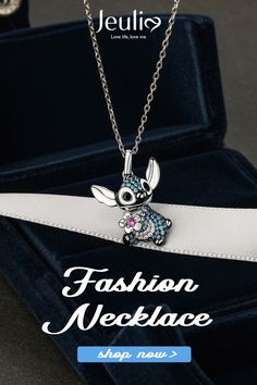 This distinctive sterling silver animal flower necklace is sure to make you the center of attention. The design of the necklace is inspired by a cute little blue monster carrying a dainty flower in a playful and adorable style. This little monster shape is both fun and chic, giving it a lively and cute look. The combination of the little blue monster and the flower hanging from the sterling silver necklace shows an original and creative design. Monster Shapes, Blue Monster, Adorable Style, Flower Hanging, Disney Charms, Little Monsters, Necklace Sterling Silver, Flower Necklace