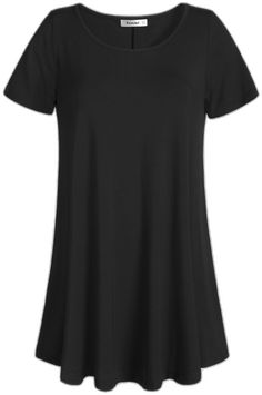 Fitted Plain T-shirt For Summer, Spring Plain Stretch T-shirt, Plain Non-stretch Summer Tops, Summer T-shirt With Scoop Neck In Solid Color, Stretch Plain Short Sleeve T-shirt, Spring Short Sleeve Non-stretch T-shirt, Fitted Short Sleeve Solid Color T-shirt, Stretch Solid Color Short Sleeve Top, Casual Non-stretch Short Sleeve Tops