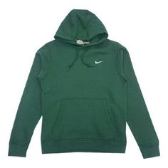 Nike Club Fleece Pullover Hoodie 'Green' 623453-341 Dark Green Nike Hoodie, Nike Green Hoodie, Green Hoodie Outfit, Hoodies Green, Green Nike Hoodie, Dark Green Hoodie, Nike Club Fleece, Boo Basket, Real Christmas