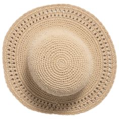 The sister to our handmade original cotton crochet, this hat features a beautifully scalloped edge paired with our signature crocheted style. With its easily storable design and great sun protection, this hat is perfect for any occasion! Features: Packable 4" brim Hat size: 57cm One size 100% cotton UPF 50 Wide Brim Hat Summer, Sand Collection, Hat Clips, Cotton Hat, Cute Hats, Dress Hats, Cotton Crochet, Wide Brimmed Hats, Crochet Hat