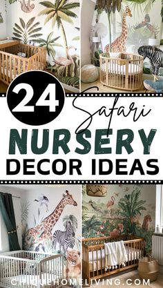 baby nursery decor ideas with the title 24 safari nursery decor ideas