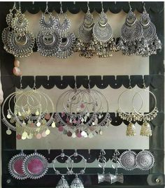 Trendy Silver Jewelry, Indian Wedding Jewelry Sets, Indian Bridal Jewelry Sets, Fancy Jewelry Necklace, Silver Jewellery Indian, Brides And Grooms, Indian Jewellery Design Earrings, Indian Jewellery Design