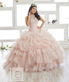 Lace Bodice Strapless Dress by House of Wu LA Glitter 24014 Iridescent Organza, Military Ball Dresses, Champagne Dress, Gown Skirt, Princess Ball Gowns, Ball Gown Skirt, Illusion Dress, Sweetheart Dress, Glitter Dress