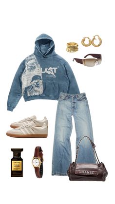 #casualoutfit #daytimeoutfits #casualfit #fashion #outfitinspo #casualoutfits Street Styles Outfit, Streetwear Fashion Women Street Styles, Outfit Ideas For School Casual, Outfit Ideas For School, Streetwear Outfit Ideas, Cold Weather Outfit, Shoes Outfit Fashion