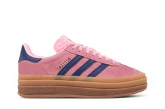 Introducing the adidas Gazelle Bold Pink Glow Gum (WMNS) sneakers. These stylish shoes from adidas are designed with a unique bold pink color and feature a gum sole. Perfect for women, these sneakers are not only fashionable but also comfortable to wear. Step out in style with the adidas Gazelle!Product Information:

Please carefully choosing the size number according the size chart.
The product need 1-2 business days to check the quality before shipping.

⇒ BROWSE MORE: Sneakers For Sale
 
Follow Us: Pinterest, Twitter, Youtube, Medium, Instagram Pink Athleisure Sneakers With Gum Sole, Pink Skate Shoes With Contrast Sole For Streetwear, Pink Skate Shoes With Contrast Sole For Sports, Pink Synthetic Sneakers With Gum Sole, Pink Adidas Sneakers With Logo, Trendy Adidas Sneakers For Streetwear, Pink Adidas Logo Skate Shoes, Pink Skate Shoes With Gum Sole For Sports, Pink Adidas Skate Shoes For Sports