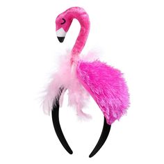 PRICES MAY VARY. 🎀Eyecatching Design: Our adorable flamingo headband is the perfect accessory for any flamingo costume, whether it's for a tropical carnival, Halloween, or a fun flamingo party! 🎉 Adorable hair band, well-matched with your children's birthday, increase unique birthday party atmosphere 🎀Soft and Comfortable: The unique flamingo shape and bright pink color make this headband a standout addition to any flamingo outfit or women'so costume. It is lightweight, which makes it very co