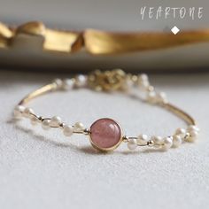 ✓Gemstone Bracelet ✓Beaded Bracelet ✓Pearl Bracelet Our Dainty Pink Crystal Pearl Bracelet with Peach Blossom Hue Gemstone Beaded Jewelry is the perfect accessory for those who appreciate the timeless elegance and sophisticated style. The bracelet features delicate pink pearls that exude grace and femininity, combined with shimmering crystals that add a touch of glamour and sparkle to any outfit. Handcrafted with the utmost care and attention to detail, this bracelet is made from high-quality materials to ensure its durability and longevity. The gemstone beads add a touch of texture and depth to the design, creating a unique and eye-catching piece of jewelry that will surely turn heads. The versatility of this bracelet makes it an ideal choice for any occasion, from casual outings to forma