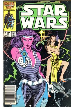 Star Wars Comic Book No. 106 July 1986 Marvel by VintagePartyPaper