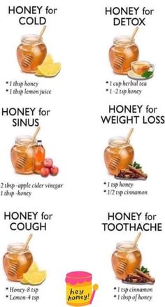 Honey Remedies, Masakan Malaysia, Sick Remedies, Home Health Remedies, Herbs For Health, Healthy Drinks Recipes, Healing Food, Natural Health Remedies, Healthy Eating Habits