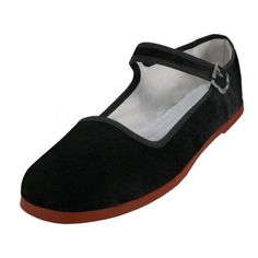 This Women's Velvet Mary Jane Shoes is Comfort, Quality and Light Weight. Velvet Cloth Upper, Rubber Sole, Adjustable Strap. Go with any fabric in any season, dressy or casual. Size: M.  Color: Black.  Gender: female.  Age Group: adult. Black Mary Janes, Pointed Flats Shoes, Mary Jane Shoes Flat, Velvet Cloth, China Doll, Velvet Pumps, Slip On Dress Shoes, Flat Dress Shoes, Embroidered Shoes