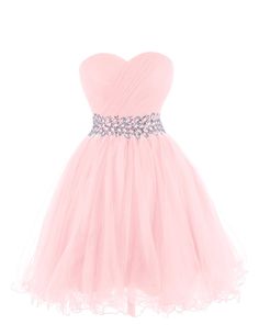 Tidetell 2015 Strapless Royal Blue Homecoming Beaded Short Prom Dresses Ball Gowns | Pink Strapless Homecoming Dresses, Grad Outfits, Tulle Cocktail Dress, Dama Dresses, Prom Dresses Elegant, Homecoming Party, Evening Dresses Short, Dresses Homecoming