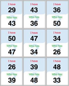 the numbers are arranged in rows to make it easier for kids to learn how to read them