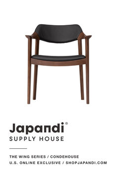 Japandi Furniture, the WING Series available at Japandi Supply House