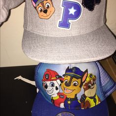 Gray Never Worn The Other Hat Was Worn Paw Patrol, Kids Accessories, Accessories Hats, Kids Shop, Bundles, Hats, Grey, Color