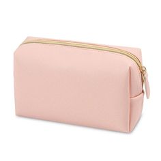 Discover the Perfect Blend of Style and Function Streamline your beauty routine with our Luxury PU Leather Travel Cosmetic Bag. Designed for the stylish traveler, this chic organizer is your ultimate companion for every journey. Whether you're jet-setting across the globe or heading out for a weekend getaway, keep all your beauty essentials neatly organized and easily accessible. Product Features Made from high-quality PU leather, this durable cosmetic bag features a sleek, zippered design that protects your items securely. Available in three convenient sizes - small, medium, and large - it's perfect for sorting everything from lipsticks and liners to skincare products. The thoughtful, three-dimensional pattern not only adds an element of sophistication but also maximizes storage space, ma Trendy Travel Wallets Rectangular Shape, Trendy Travel Wallets Rectangular, Trendy Rectangular Cosmetic Bag, Trendy Travel Wallet Rectangular, Trendy Travel Pouch With Large Capacity, Trendy Large Capacity Travel Pouch, Trendy Pink Cosmetic Storage For Travel, Trendy Pink Cosmetic And Toiletry Storage For Travel, Portable Rectangular Cosmetic Bag For Storage