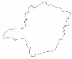 an outline map of the country