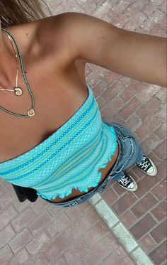 Outfits Sommer, Blue Outfits, Outfit Inspo Summer, Outfits Verano, Mode Inspo, Looks Chic, Cute Summer Outfits, Basic Outfits