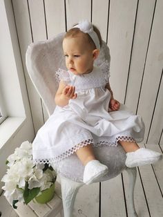 Baptism dress for baby girl girl baptism dress christening gown baptism dress toddler Baby Blessing Dress Pattern, Girl Baptism Dress, Baby Blessing Dress, Baby Christening Gowns, Christening Dress Baby Girl, Girls Baptism Dress, Baby Easter Outfit, Baptism Dress Baby Girl, Dress For Baby Girl