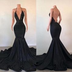 Promess Promes Promess Promes Promestes Prom Dresses Black Dress, Long Black Fancy Dress, Dramatic Black Prom Dress, Formal Mermaid Dresses, Black Wedding Dress Black Women, Prom Dresses Rhinestones, Black Wedding Dresses Mermaid, Black Senior Prom Dresses, Evening Mermaid Dress With Sweep Train