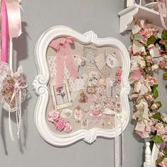 Princess Core Room, Bathroom Display, Coquette Decor, Aqua Decor, Lake House Bedroom, Pink Diy, Pink Space, Keychain Display, Girly Decor