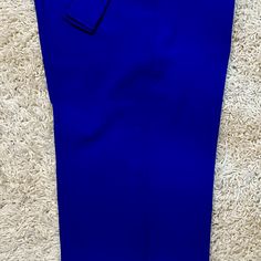 Casual Dressy Slacks. Excellent Condition, Never Worn. A Must Have For Any Upscale Event. Summer Formal Solid Dress Pants, Blue Business Pants For Spring, Spring Business Blue Pants, High Waist Fitted Dress Pants For Business, Blue Semi-formal Bottoms For Spring, Spring Semi-formal Blue Bottoms, Elegant Blue Bottoms For Semi-formal Occasions, Elegant Blue Bottoms For Semi-formal Events, Fitted Blue Dress Pants With Pockets