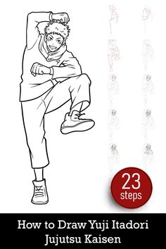 how to draw yui tadori in 23 steps step by step instructions for beginners