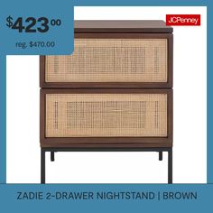 two drawers with the price $ 429 00