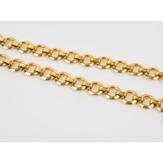 This elegant Louis Feraud Paris choker necklace features a romantic chain-necklace shape with gilded ornate iconic brand logo charms. The necklace closes with a lobster closing clasp and an extra chain gives length flexibility to the necklace. Another Feraud brand logo is attached to the chain extension.  Measurements: The necklace's total length is 20.08 in (51 cm) - width is 1.44 in wide (3.6 cm)  Please see the measurements noted above in the description for the best approximate dimensions. Elegant Gold-tone Rolo Chain Necklace, Elegant Metal Rolo Chain Necklace, Luxury Gold Chain Necklace With Lobster Clasp, Luxury Gold Rolo Chain Necklace, Luxury Rolo Chain Necklace For Formal Occasions, Luxury Gold Necklace With Rolo Chain, Louis Feraud, A Romantic, Brand Logo