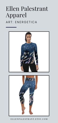 Transform your style statement in an instant with our abstract art long sleeve tee and leggings. Perfect for casual wear, yoga sessions, or workouts, these vibrant pieces bring an energetic vibe to your day. Envelop yourself with colors that resonate with your inner spirit. Don't miss this trendy blend of fashion and comfort. Shop Now!