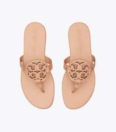 Miller Soft Sandal, Leather: Women's Designer Sandals | Tory Burch Tory Burch Black Sandals, Soft Sandals, Tory Burch Miller Sandals, Miller Sandal, Beautiful Sandals, Tory Burch Sandals, Leather Flip Flops, Leather Slide Sandals, Tory Burch Miller