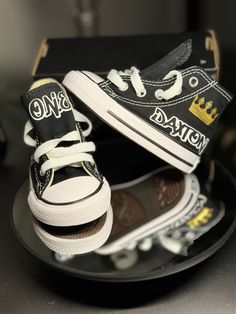 Custom birthday converses shoes Prince Birthday, Fayetteville Nc, Sneakers Athletic, Custom Birthday, Kids Shoes, Athletic Shoes, Prince, Converse, Shoes Sneakers