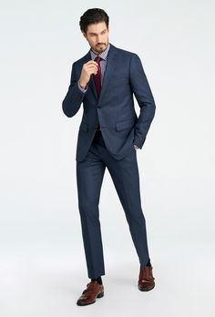 Stand out and make a statement in the Hayle. This stylish, medium weight navy suit has a rich textured appearance and soft hand-feel Custom Fit Suit In Suiting Fabric, Navy Fitted Suit With Long Sleeves, Navy Fitted Long Sleeve Suit, Professional Custom Fit Suit, Navy Fitted Long-sleeve Suits, Navy Fitted Suits With Suit Collar, Slim Fit Business Suit In Suiting Fabric, Slim Fit Business Suits In Suiting Fabric, Office Wear Suiting Fabric Suits With Suit Collar