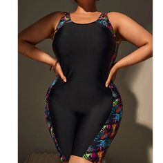 Plus Size Swimsuit Women Push Up Bathing Suit High waist Beachwear Monokini One Piece Swimwear-FrenzyAfricanFashion.com Plus Size Swimsuit, Swimsuit Women, Black Swimwear, Plus Size Swimsuits, Monokini, One Piece Swimwear, Women Swimsuits, Bathing Suit, Classic Looks