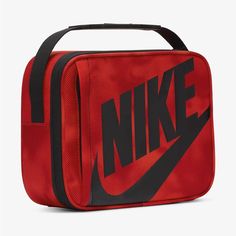 Nike Fuel Pack Lunch Bag/ Red Nwt Red Rectangular Lunch Bag For Travel, Rectangular Red Lunch Bag For Travel, Red Rectangular Shoulder Bag For School, Red Rectangular School Bag, Functional Red Rectangular Bags, Sporty Red Rectangular Bag, Red Shoulder Bag For Back To School, Red Rectangular Sports Bag, Sporty Red Outdoor Bag