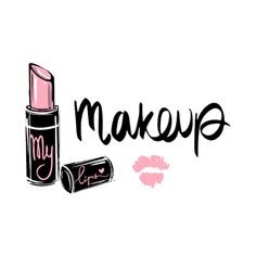 Logo de moda maquillaje. ilustración de ... | Premium Vector #Freepik #vector #logo #abstracto #mujer #moda Make Up Profile Picture, Makeup Wallpaper Backgrounds Make Up, Makeup Illustration Logo, Beauty Illustration Makeup, Make Up Drawing