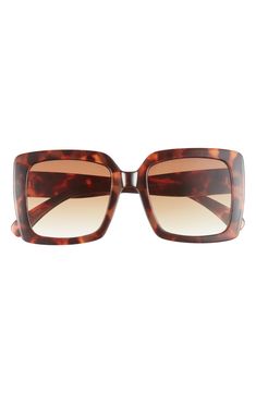 Make a bold statement in oversize sunnies with chunky square frames. 51mm lens width; 18mm bridge width; 152mm temple length 100% UV protection Plastic Imported Not available for sale and shipment to Germany Mom Sunglasses, Fabric Gift Bags, Free Fabric, Square Frames, Sweet Girls, Square Sunglasses, Tortoise, Uv Protection, Coffee Lover