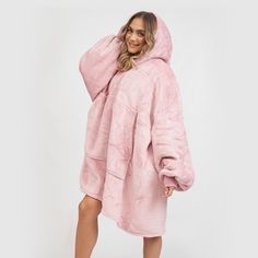 Soft And Fluffy Wearable High Quality Flannel Fleece Exterior. Blanket Hoodie Pink, Pink Hooded Blanket, Comfortable Super Soft Winter Outerwear, Comfy Super Soft Long Sleeve Outerwear, Comfy Long Sleeve Super Soft Outerwear, Super Soft Hoodie For Fall, Super Soft Hooded Outerwear For Fall, Super Soft Long Sleeve Comfortable Outerwear, Comfortable Long Sleeve Super Soft Outerwear