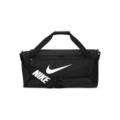 This spacious and durable Nike Brasilia medium duffel bag keeps all your training gear at hand. 12"H x 25"L x 12"D Zippered main compartment secures your training essentials Zippered inner compartment keeps dirty shoes and sweaty clothes separate from your clean gear Coated bottom helps shield your things from bumps, scrapes and spills Outer pockets keep your quick must-haves within reachCONSTRUCTION & CARE Polyester Spot clean Imported Size: One Size. Color: Charcoal. Gender: female. Age Group: adult. Dirty Shoes, Training Gear, Track And Field, Duffel Bag, Gender Female, Age Group, Track, Train, Nike