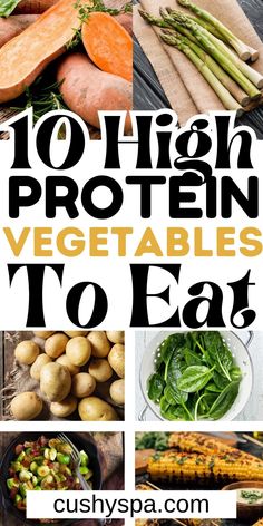 10 high protein vegetables to eat