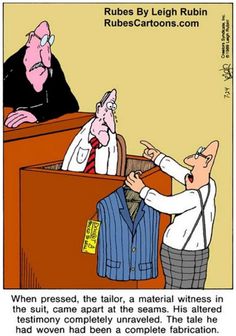 a cartoon depicting a man trying to fix his shirt with the help of another man