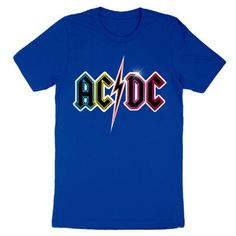 Show off your style and love for classic rock with a new AC/DC band tee. This AC/DC Gradient Logo Short-Sleeve T-Shirt features a crew neck and is made of 100% cotton to ensure all-day comfort. Short-sleeve crew neck AC/DC Gradient Logo music tee Made from 100% cotton for all-day comfort Machine washable Ac Dc Band, Logo Music, Gradient Logo, Music Tees, Music Logo, Tractor Supply, Logo Tee, Band Tees, Ac Dc