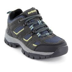 He'll enjoy wearing these Northside Monroe Low hiking shoes.Click this Footwear Guide to find the perfect fit and more! He'll enjoy wearing these Northside Monroe Low hiking shoes.Click this Footwear Guide to find the perfect fit and more! SHOE FEATURES Rugged suede upper features breathable mesh inserts Padded tongue & collar Abrasion resistant toe cap Heel stabilizer Traction soleSHOE CONSTRUCTION Suede, mesh upper Microfiber lining EVA midsole TPR outsoleSHOE DETAILS Round toe Lace-up clo Sole Shoes, Perfect Shoes, Sketchers Sneakers, Hiking Shoes, Boys Shoes, Hiking Boots, Athletic Shoes, Perfect Fit, Shoes Sneakers