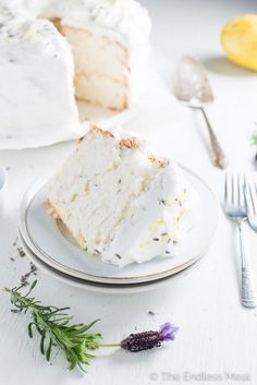 a slice of cake sitting on top of a plate next to a knife and fork