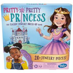 the pretty princess game is in its box