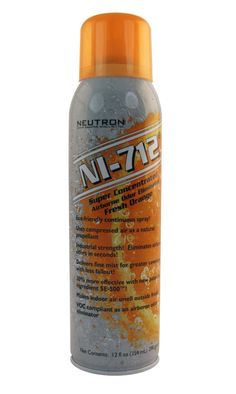 a bottle of ni - tab on a white background with orange caps and an orange cap