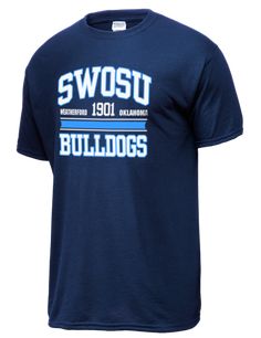 Southwestern Oklahoma State University Bulldogs JERZEES Men's Dri-Power Sport T-shirt Team Spirit T-shirt With University Logo, Blue Breathable T-shirt For Team Spirit, University Logo T-shirt With Team Spirit, Underdog Quotes, Team Spirit Blue Breathable T-shirt, Ball State University Apparel, Nfl Shirts, Sport Quotes Motivational, Oklahoma State University