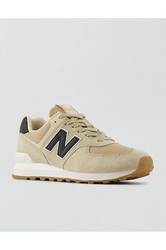 Premium suede and mesh materials with EVA midsole for superior comfort and traction/Lace-up front/Low-cut design for freedom of motion Womens New Balance Shoes, White Jeans Men, Aerie Bras, Athletic Fit Jeans, Dream Jeans, New Balance 574, Jean Trends, Shoe Gifts, Flat Sneakers